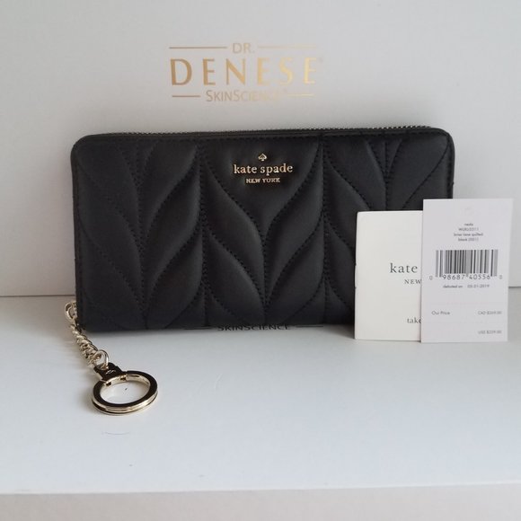 $98 *NEW* Kate Spade Black Briar Lane Quilted - Picture 7 of 11